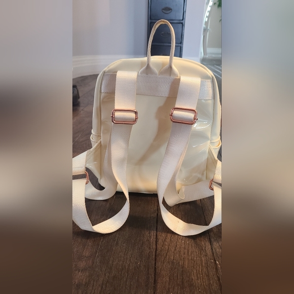 Ted Baker cream/pink mini backpack - Picture 6 of 8